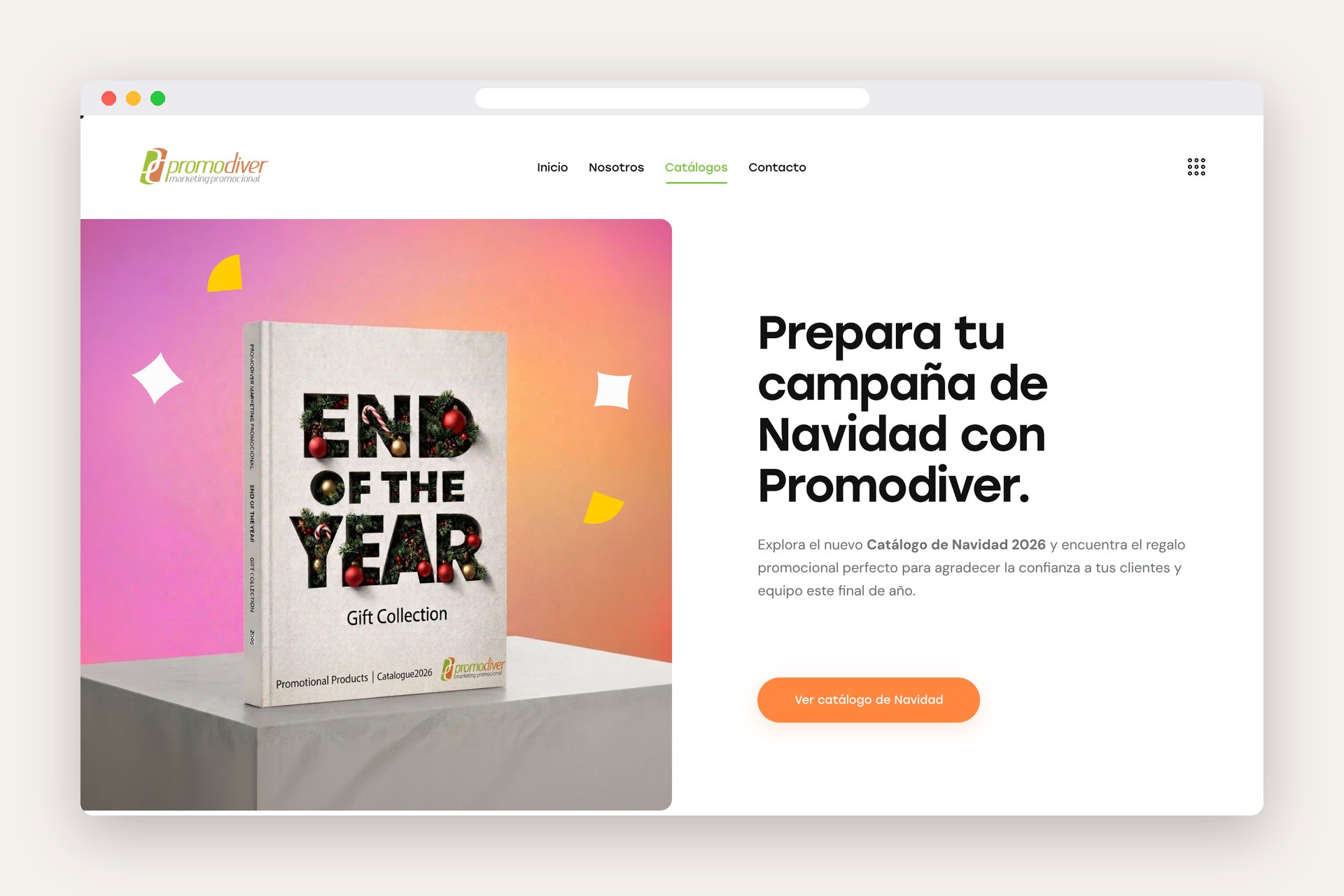 PromoDiver web – catàlegs