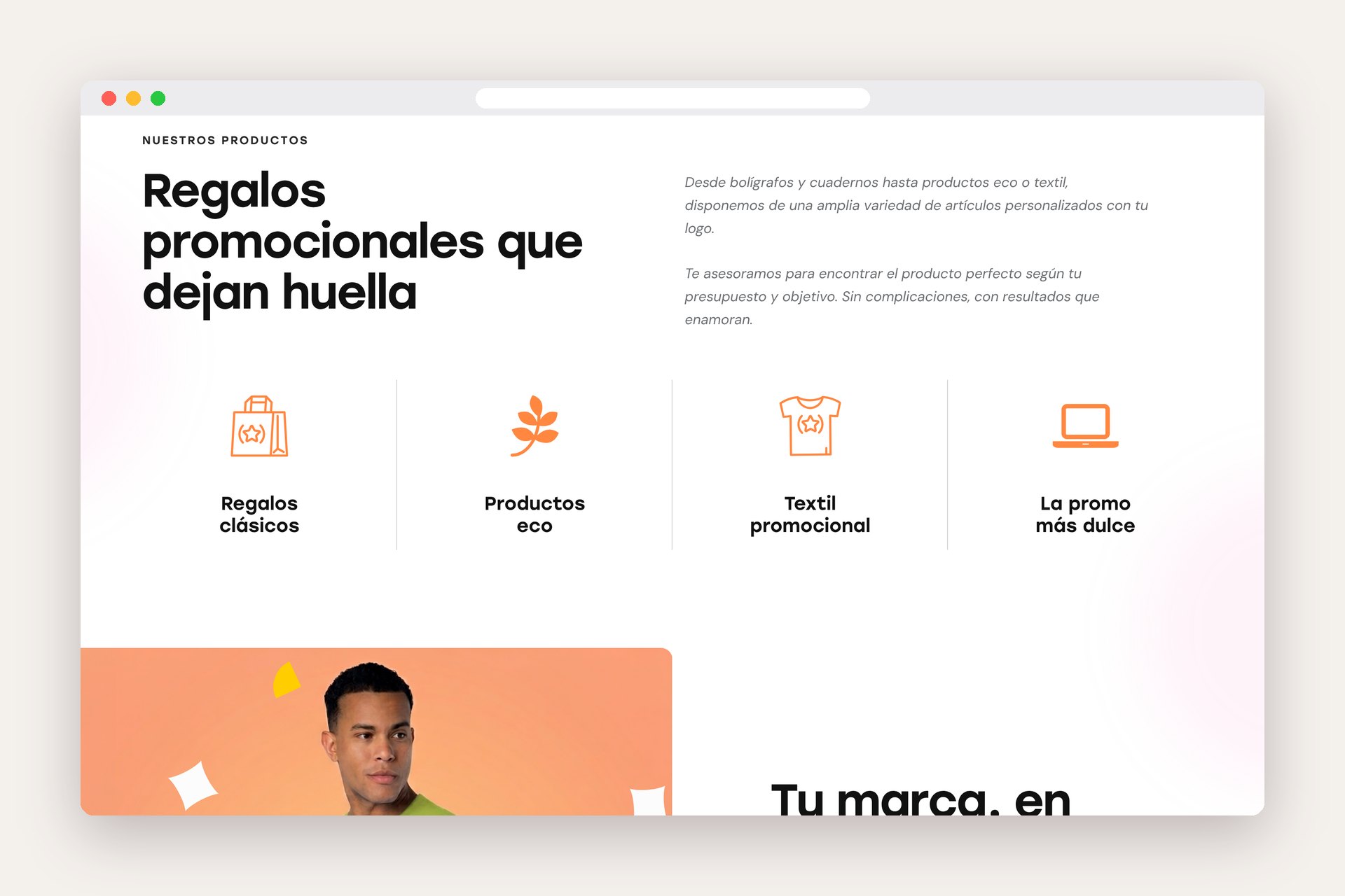 PromoDiver web – productes